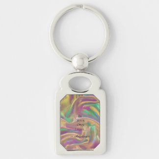 Porte-clés Esthétique holographique