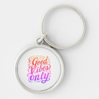 Porte-clés et cordons à l'effigie de 'Good Vibes O