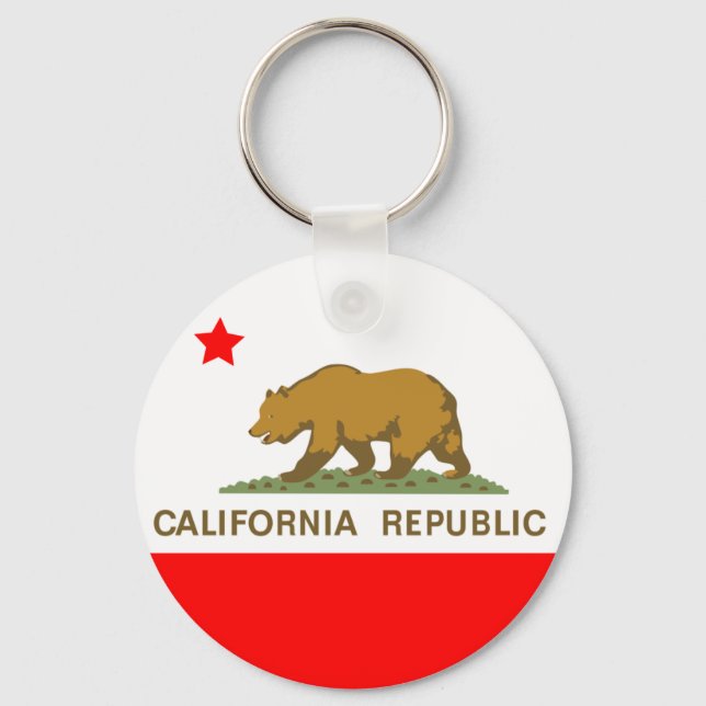 Porte-clés État de Californie (Recto)
