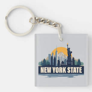 Porte-clés État de New York, États-Unis d'Amérique