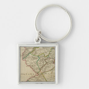 Porte-clés État du New Jersey 3
