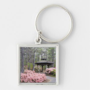 Porte-clés États-Unis, Géorgie, Pine Mountain. Un gazebo parm
