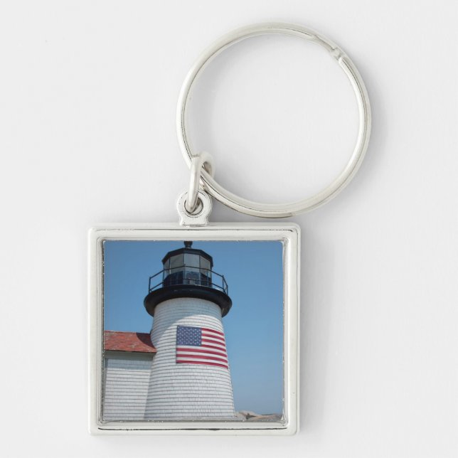 Porte-clés États-Unis, Massachusetts, Nantucket. Brant Point (Devant)
