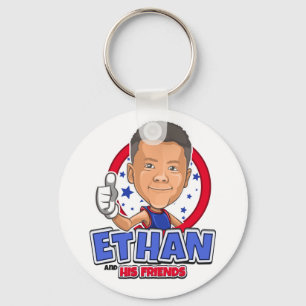 Porte-clés Ethan et son porte - clé d'amis