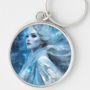 Porte-clés Ethereal Frozen Neige Queen Imaginaire Art