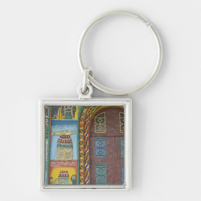 Porte-clés Ethiopie :  région du Tigré, Axum, Église du Chris (Devant)