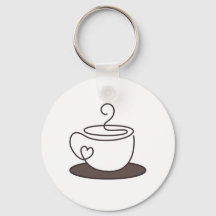 Étiquette de tasse à café