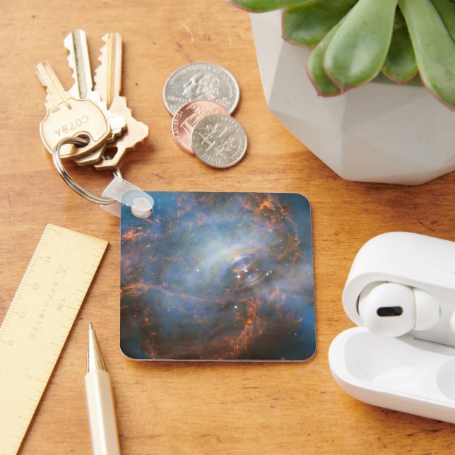 Porte-clés Étoile Centrale De Neutron Dans La Nebula Du Crabe (Bureau)