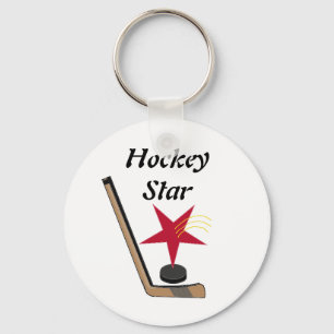 Porte-clés Étoile de hockey