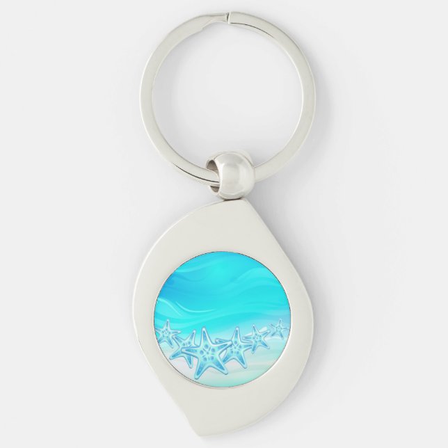 Porte-clés Étoiles de mer de porte - clé (Devant)