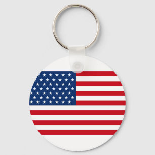 Porte-clés Étoiles et rayures USA