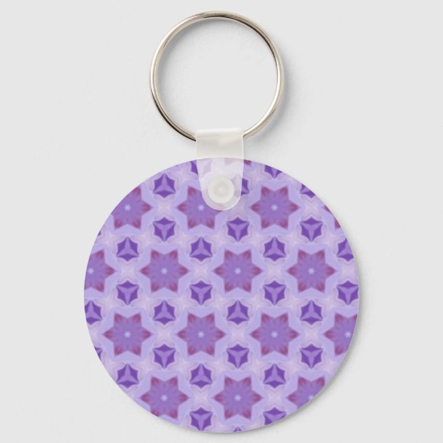 Porte-clés Étoiles violettes (Recto)