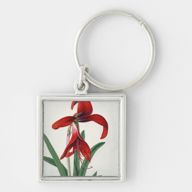 Porte-clés Étude de fleur, (Devant)