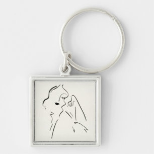 Porte-clés Étude simple - croquis de Madame