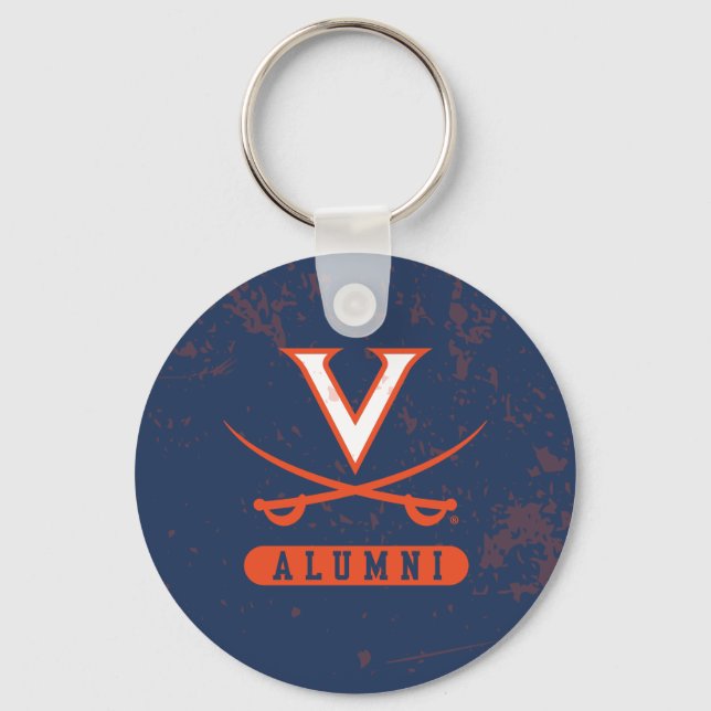 Porte-clés Étudiants de Virginie Cavaliers (Recto)