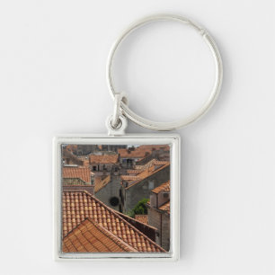 Porte-clés Europe, Croatie. Ville médiévale fortifiée de 2