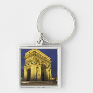 Porte-clés Europe, France, Paris. Arc de Triomphe