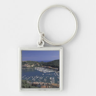 Porte-clés Europe, Italie, Toscane, Porto Ercole, Vue de