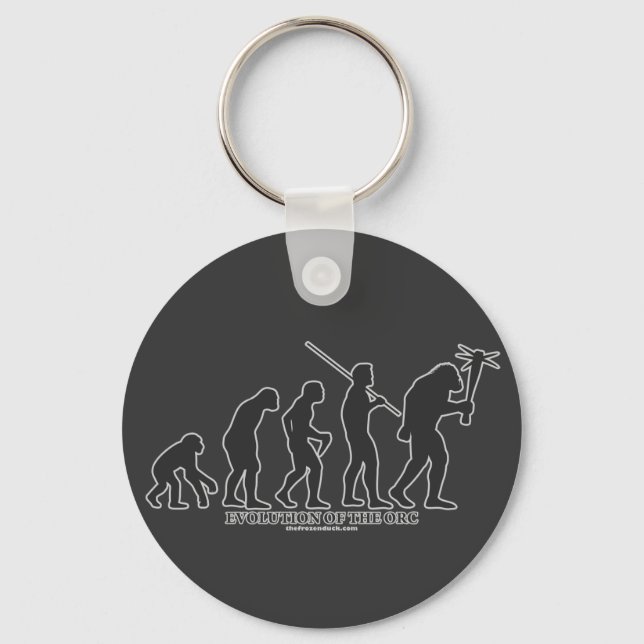 Porte-clés Évolution de l'Orc (Recto)
