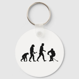 Porte-clés Évolution d'hockey