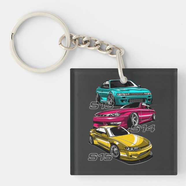 PORTE-CLÉS ÉVOLUTION DU CHÂSSIS DE LA SILVIE "S" (Devant)