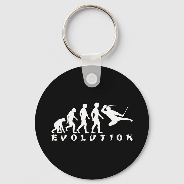 Porte-clés évolution Ninja Black (Recto)