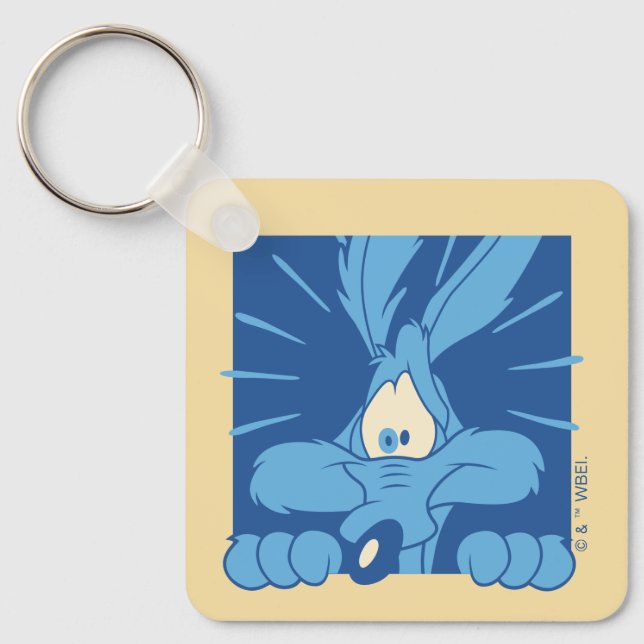Porte-clés Expression de choc de BÉBÉE COYOTE™ (Recto)