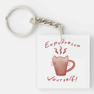Porte-clés Expurresso Vous Chats Et Café