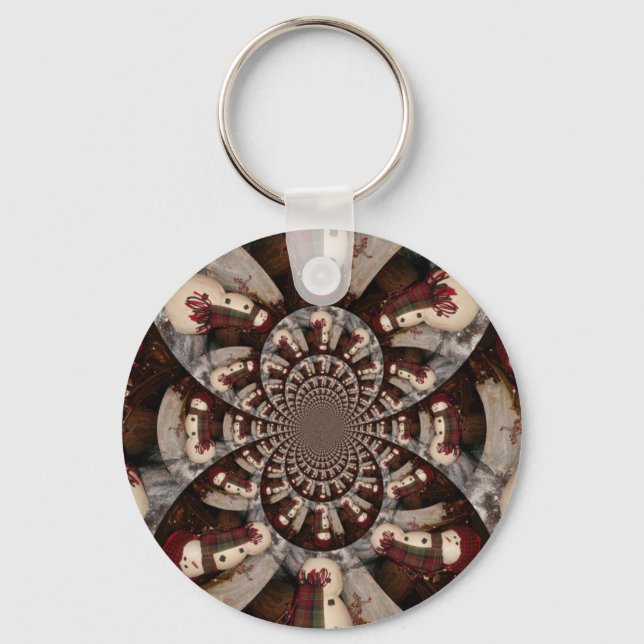 Porte-clés Extraordinaire Snowman (Recto)