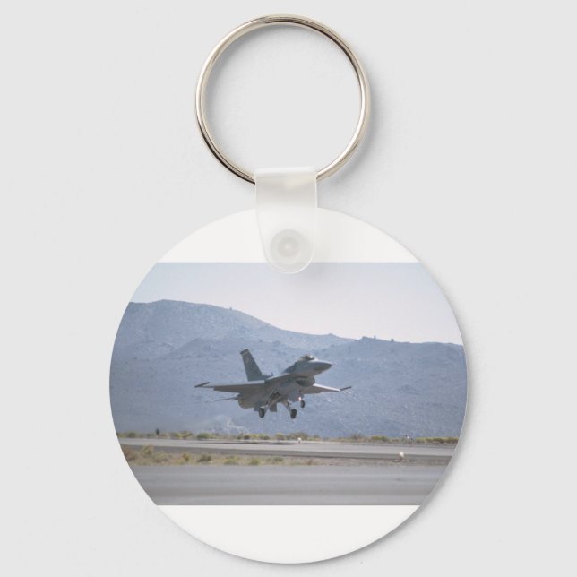 Porte-clés F-16 Atterrissage À La Base Aérienne De Luke (Recto)