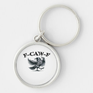 Porte-clés F-Caw-F Style Rétro