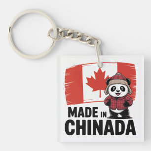 Porte-clés Fabriqué en Chinada Panda - Chinois Canadien