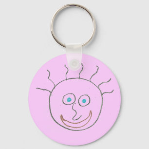 Porte-clés Faces amusantes Porte - clé