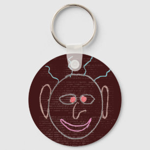 Porte-clés Faces amusantes Porte - clé