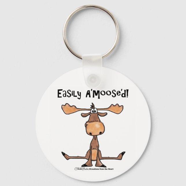 Porte-clés Facilement A'Moose"d (Recto)