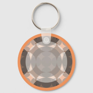 Porte-clés Faded Circle Grid par Kenneth Yoncich