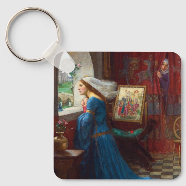 Porte-clés Fair Rosamund c. 1916 par John William Waterhouse (Recto)