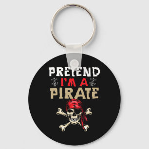 Porte-clés Faire semblant d'être un pirate - Drôle Pirate Hal