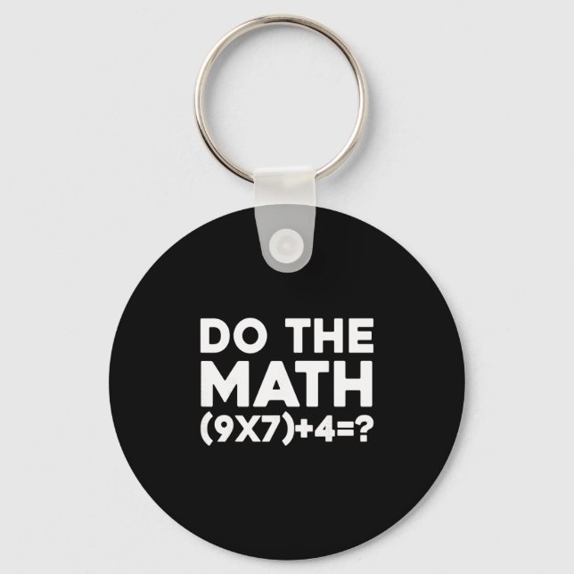Porte-clés Fais Le Calcul 67 Meme 1  (Recto)