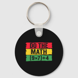 Porte-clés Fais Le Calcul 67 Mème Drôle Six Sept Blague Profe
