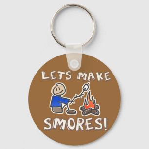 Porte-clés Faisons des S'mores !