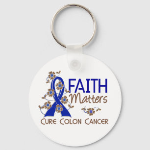 Porte-clés Faith Matters 3 Colon Cancer