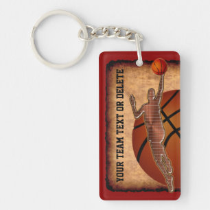Porte - clés faits sur commande de basket-ball