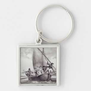 Porte-clés Famille de Bonaparte arrivant à Toulon