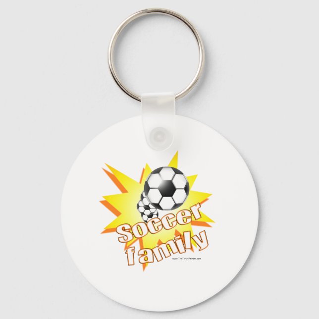 Porte-clés Famille de foot (Recto)