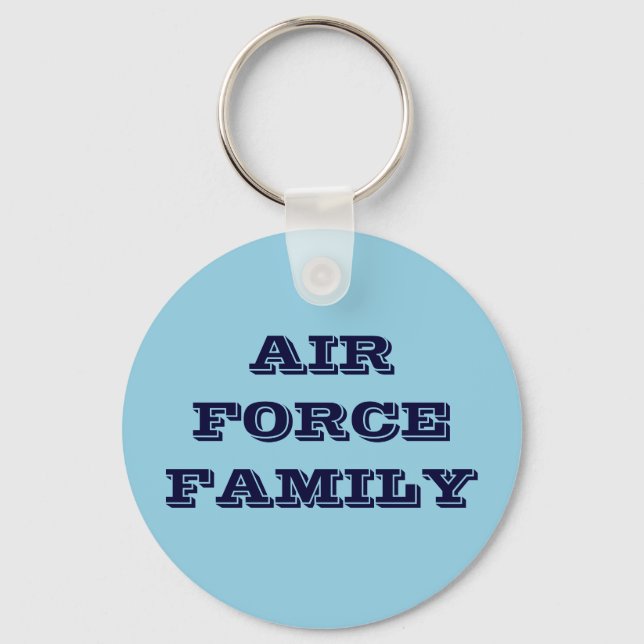 Porte-clés Famille de la Force aérienne porte - clé (Recto)