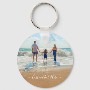 Porte-clés Famille - Votre propre conception Photo personnali