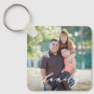 Porte-clés Family Love Editable Color Custom Photo Porte - cl