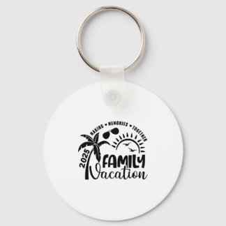 Porte-clés Family Vacation 2025 Beach Matching Family Summer 