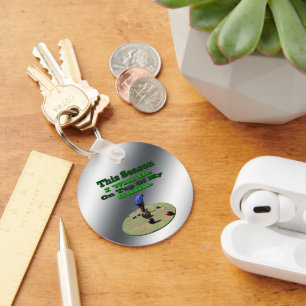 Porte-clés Fantaisie Pelouse Bowls Seasons, Clavier Bouton